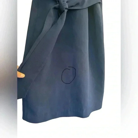 Toccin Blue Tie Waist Dress Size 8 - Picture 15 of 15